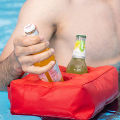 Floating Orange Cup Holder