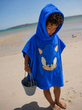 Kids Poncho - Sonic Boom | Microfiber