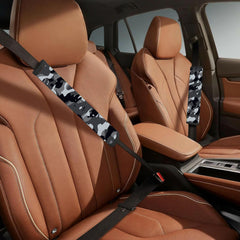 Military Camouflage Seat Belt Cover, Set of 2 Covers