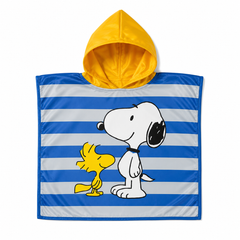 Kids Poncho - Snoopy & Woodstock | Polyester