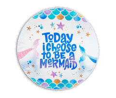 Mermaid Circle Picnic Blanket