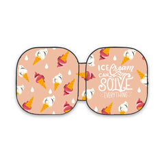 مظلة سيارة زهور