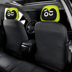 Green Symbols Seat Head Cover