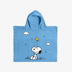 Kids Poncho - Snoopy| Microfiber