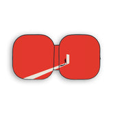 Red Shadow Car Sun Shade