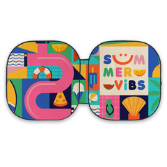 مظلة سيارة زهور