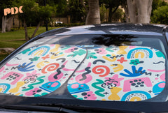 Maui symbols Symbols Car Sun Shade