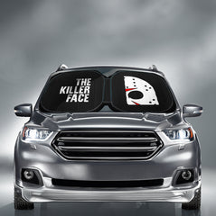 مظلة سيارة زهور