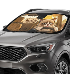 Captain Cat Car Sun Shade
