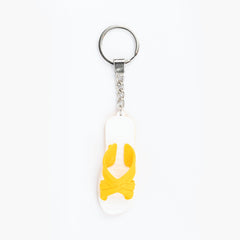 🎁 Yellow Egyptian Slipper Keychain (100% off)