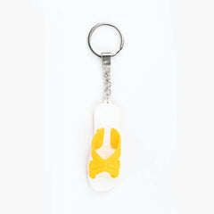 Yellow Egyptian Slipper Keychain