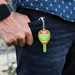 Padel Racket Keychain