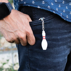 🎁 Bowling Pin Keychain (100% off)