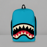 Blue Shark Backpack