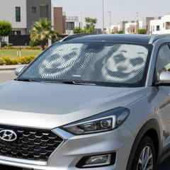 Charisma car sun shade on 2025 Hyundai Tucson in New Cairo
