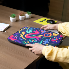 Sea Colorful Pattern Laptop Sleeve