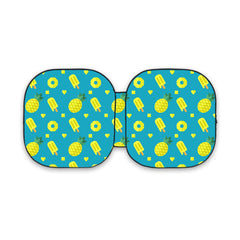 مظلة سيارة زهور