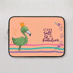 Green Flamingo Laptop Sleeve