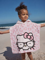 Kids Poncho - Hello Kitty | Microfiber