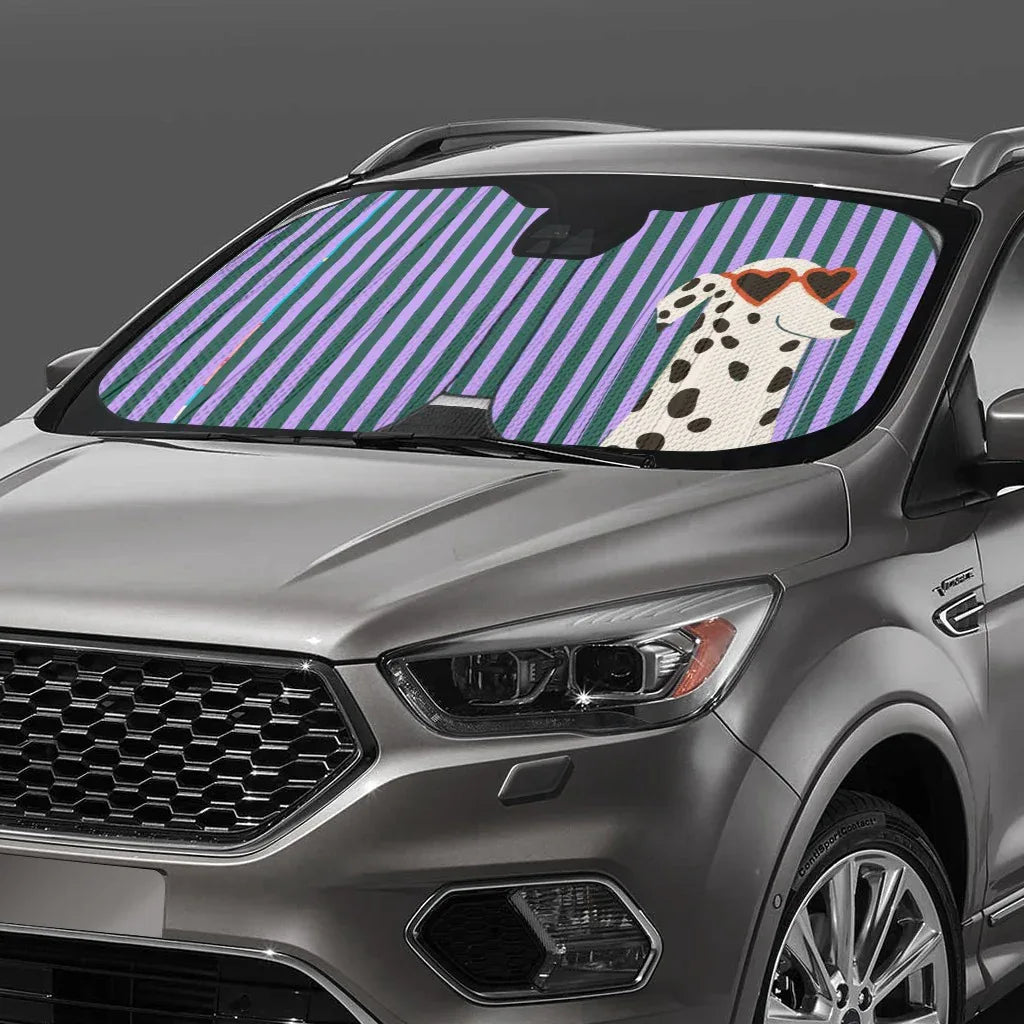 Dog Trip Car Sun Shade