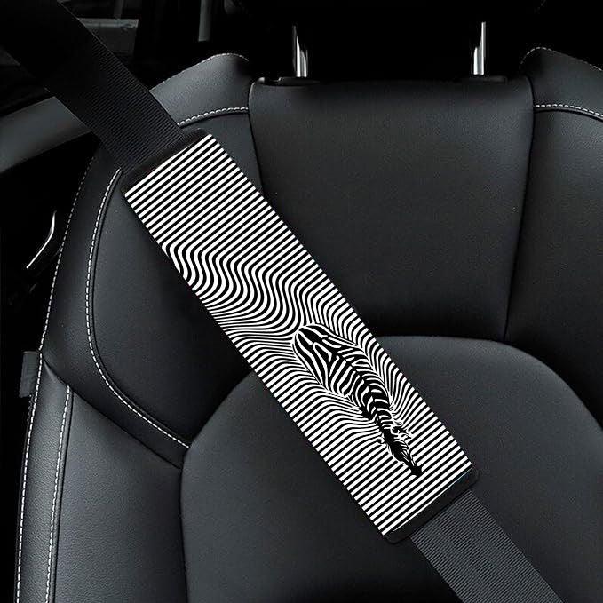 Wavy Drive Seat Belt Cover, Set of 2 Covers