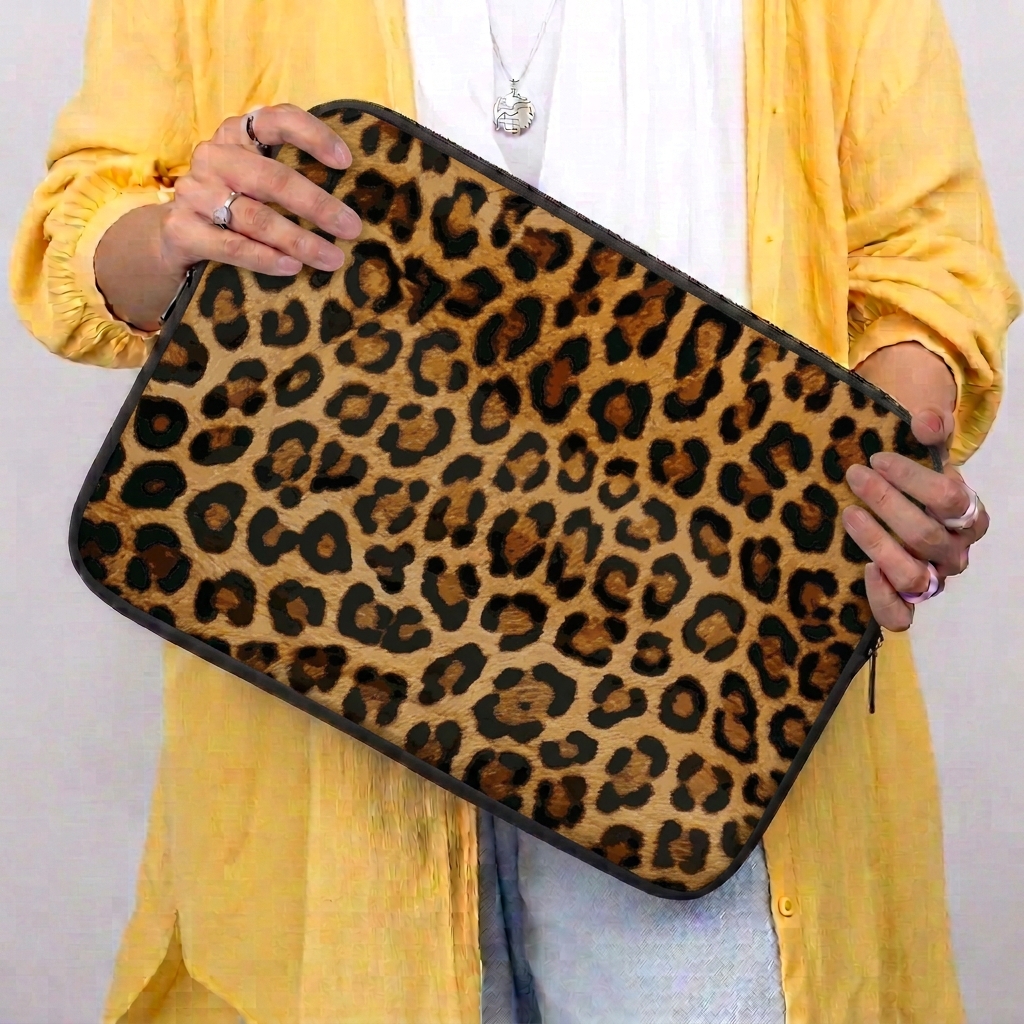 Leopard Laptop Sleeve