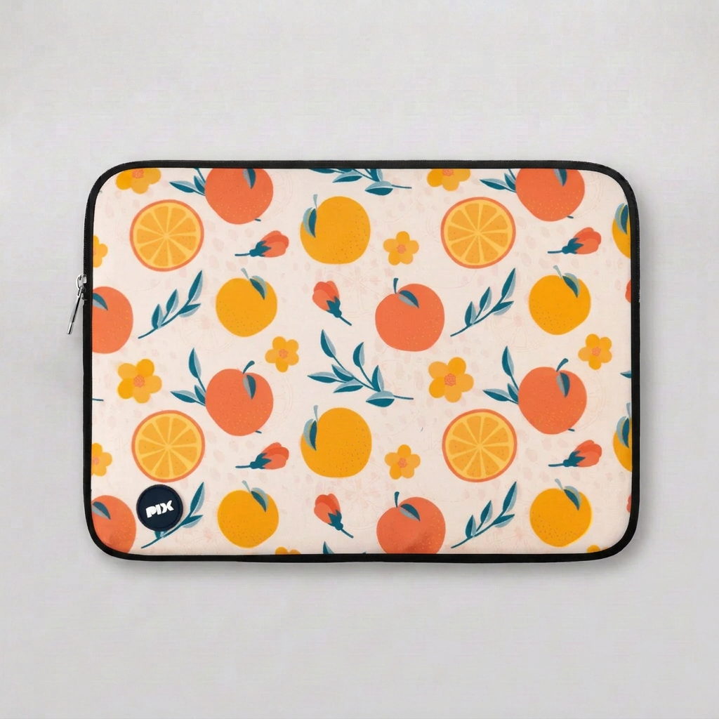 Orange Fruit Laptop Sleeve
