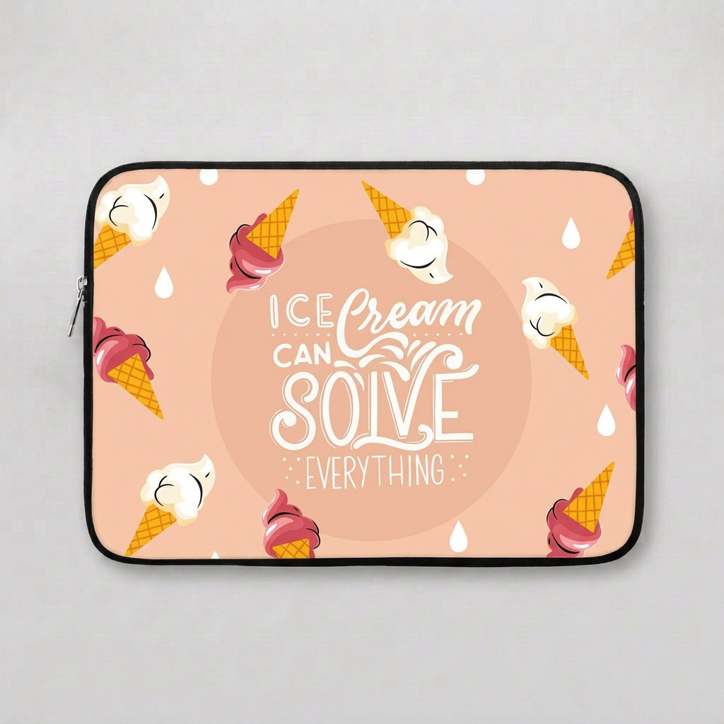 Ice Cream Laptop Sleeve