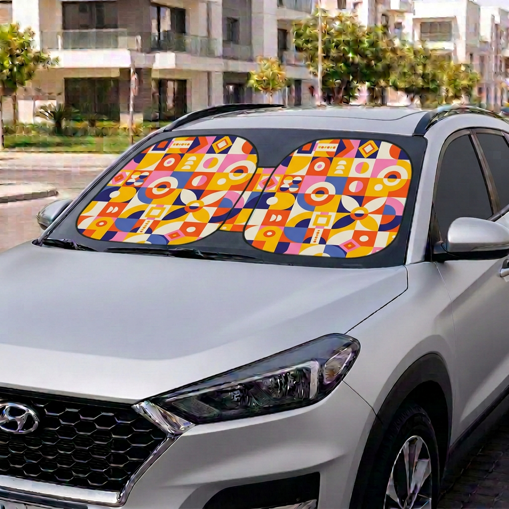 Abstract Art Sun Shade