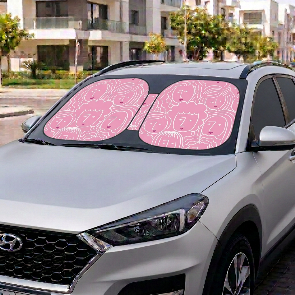 It's a Woman's World Pink Sun Shade