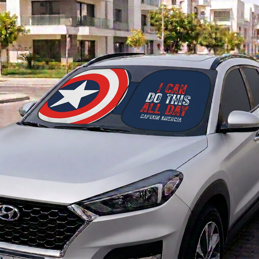 Captain America Sun Shade