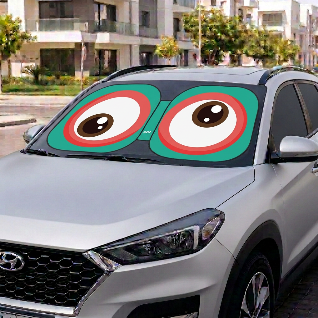 Big Eye Car Sun Shade