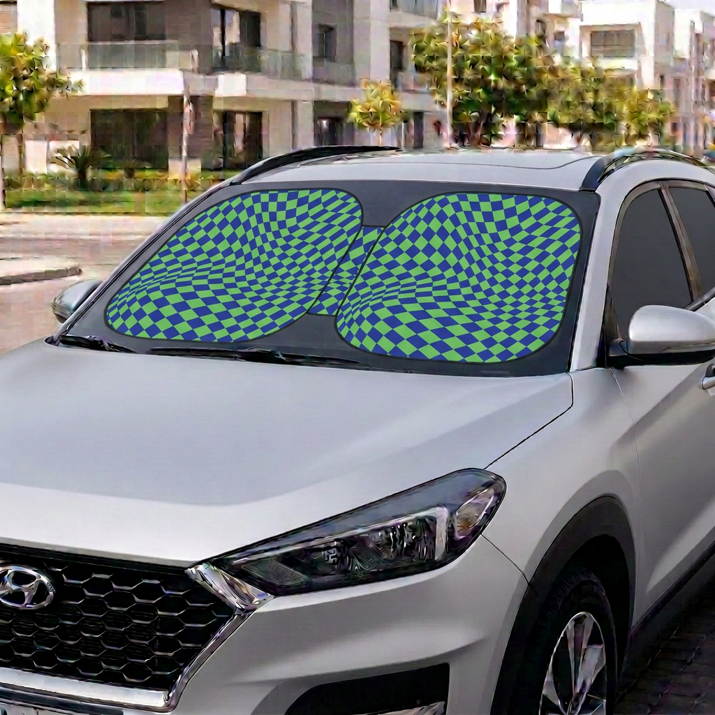 Cool Check Sun Shade