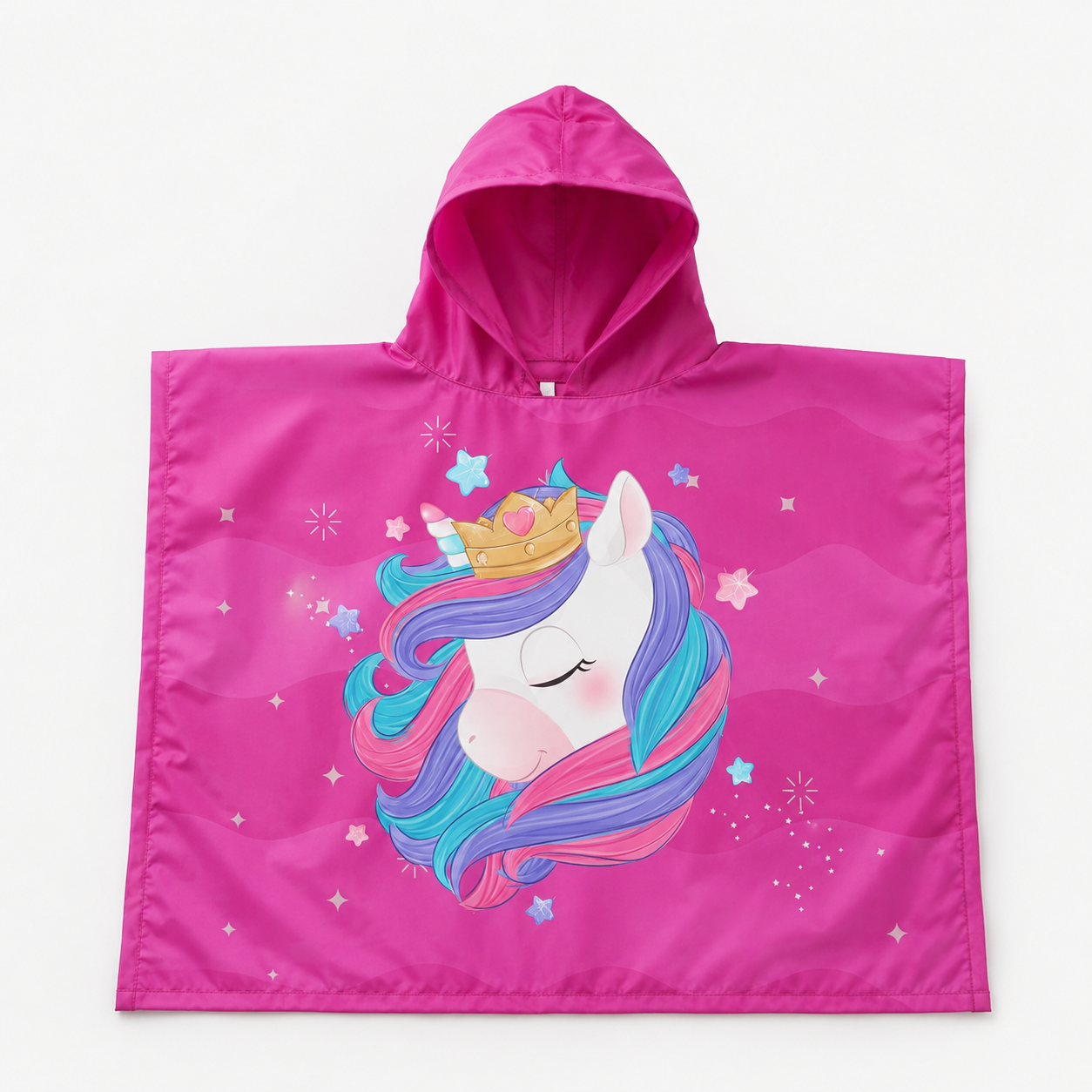 Kids Poncho - Unicorn | Polyester