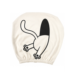 Funny Cat Head Seat Cover