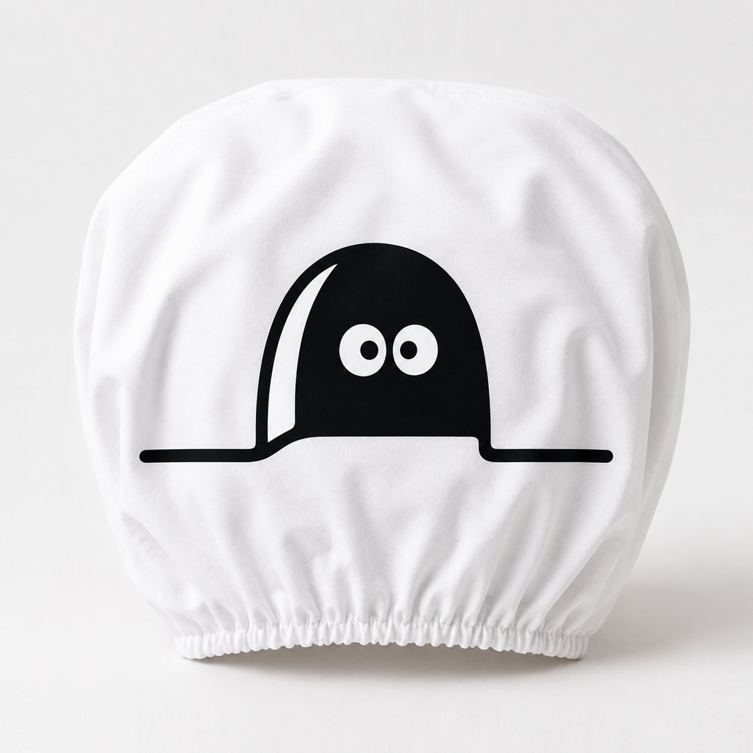 Black House Seat Head Cover