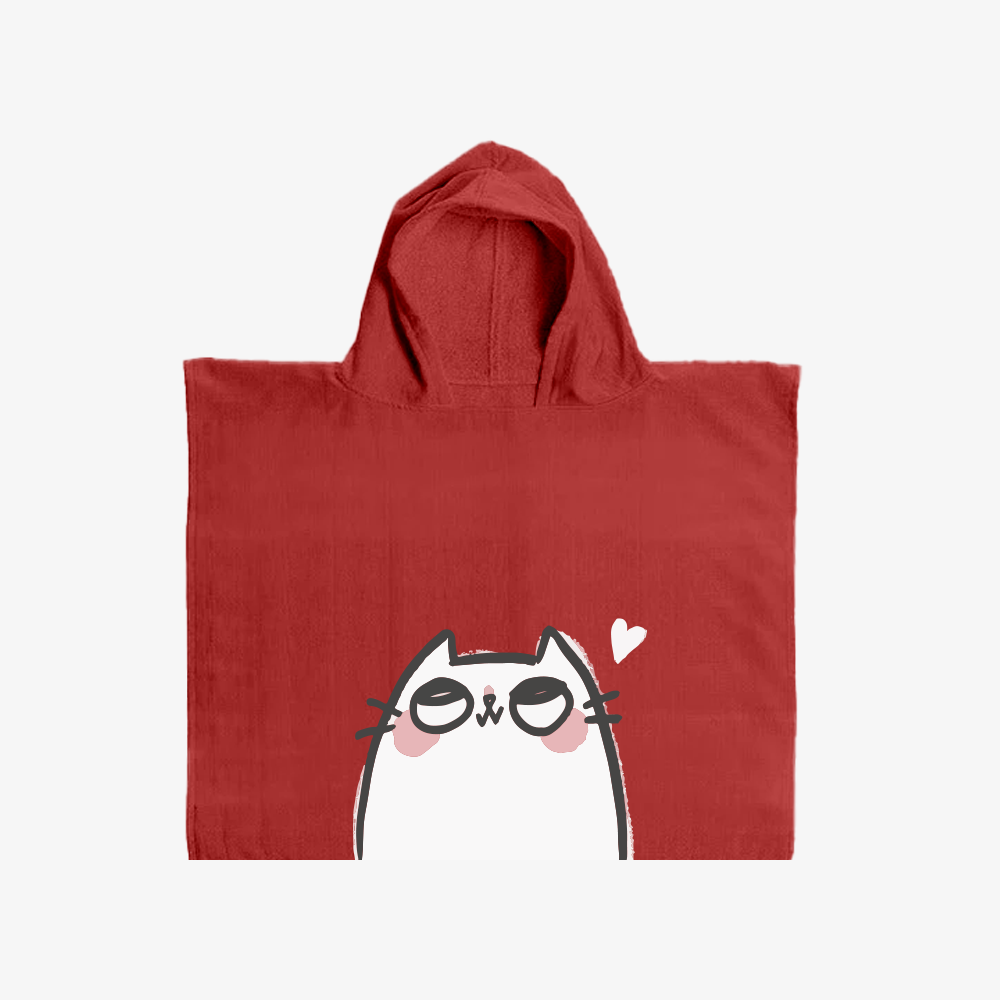 Kids Poncho - Slip stop | Microfiber