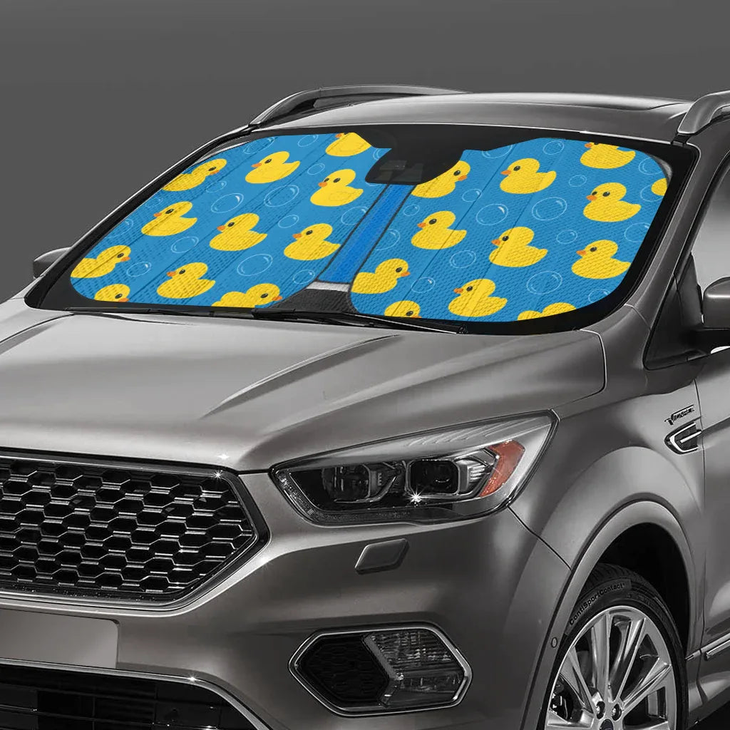 Splash Duck Car Sun Shade