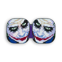 Pixel Joker Car Sun Shade