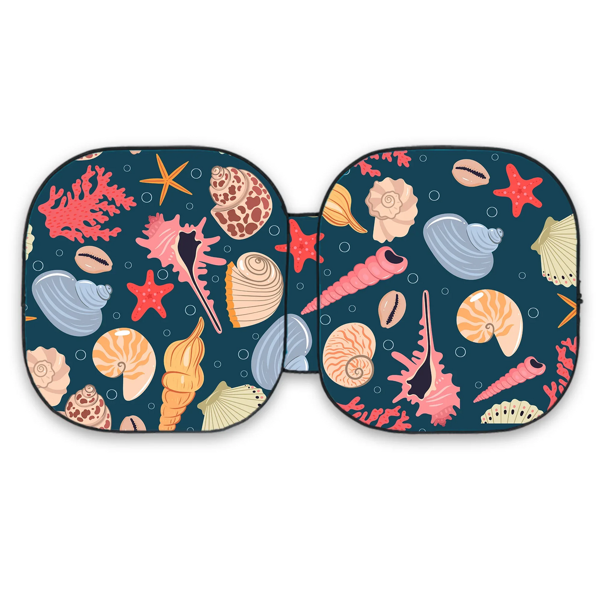 Sea Shell Car Sun Shade