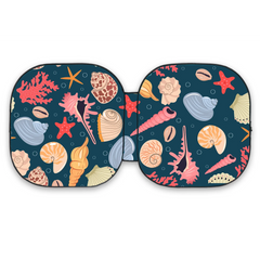 Sea Shell Car Sun Shade