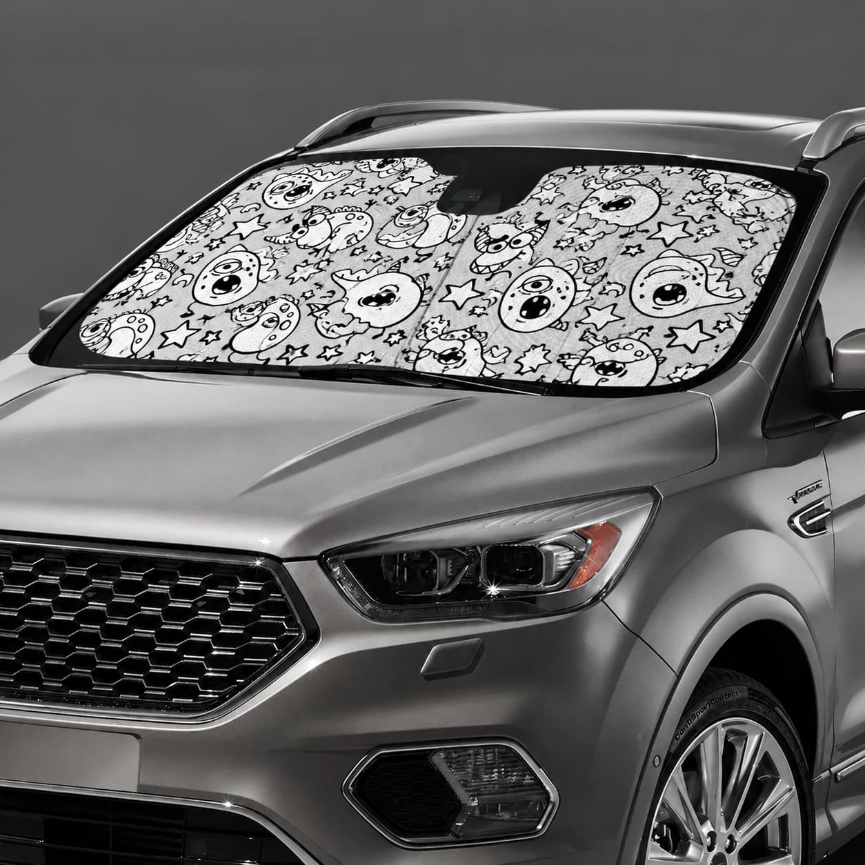 Monster Line Sun Shade