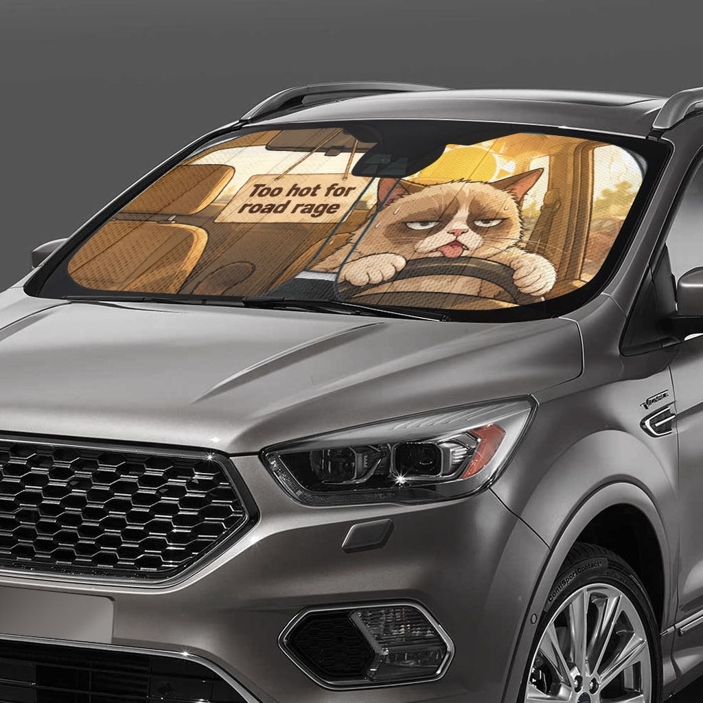 Captain Cat Car Sun Shade