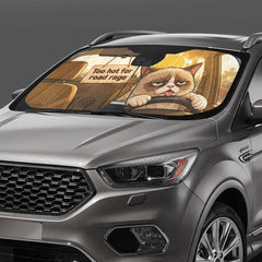 Captain Cat Car Sun Shade