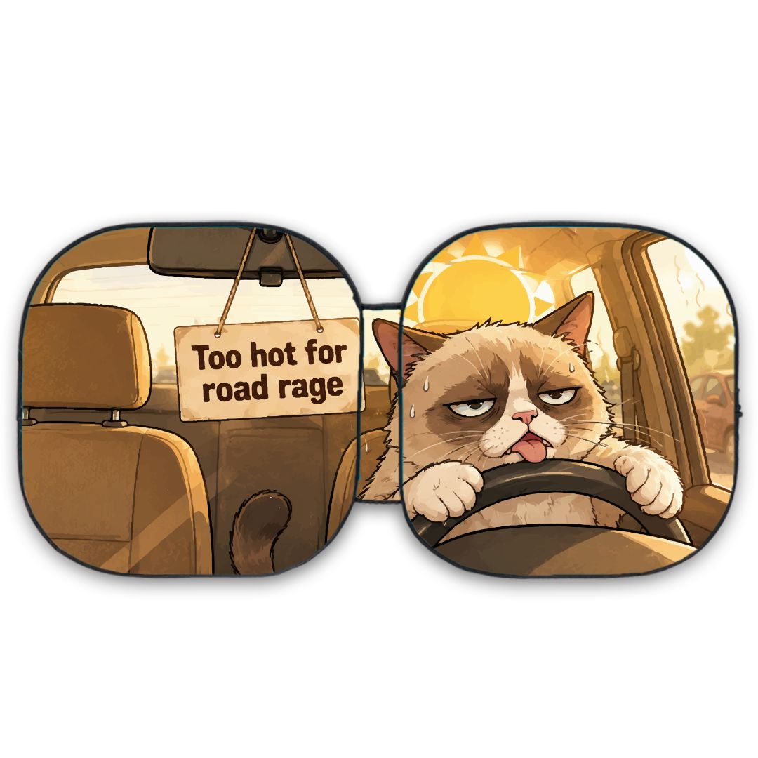 Captain Cat Car Sun Shade