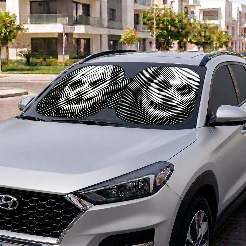 Wavy Joker Sun Shade