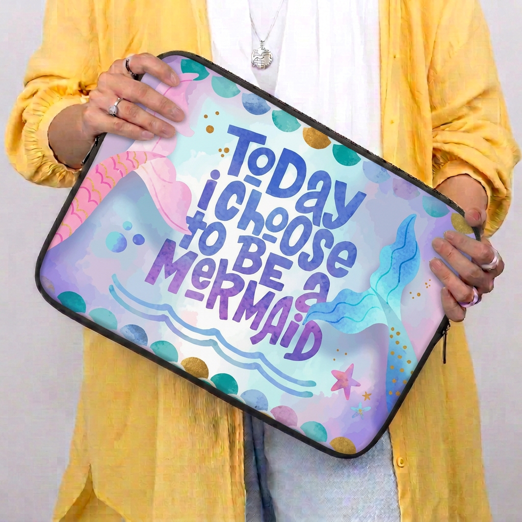 Mermaid Tail Laptop Sleeve