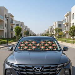 Clown car sun shade on 2026 Nissan Qashqai in New Cairo